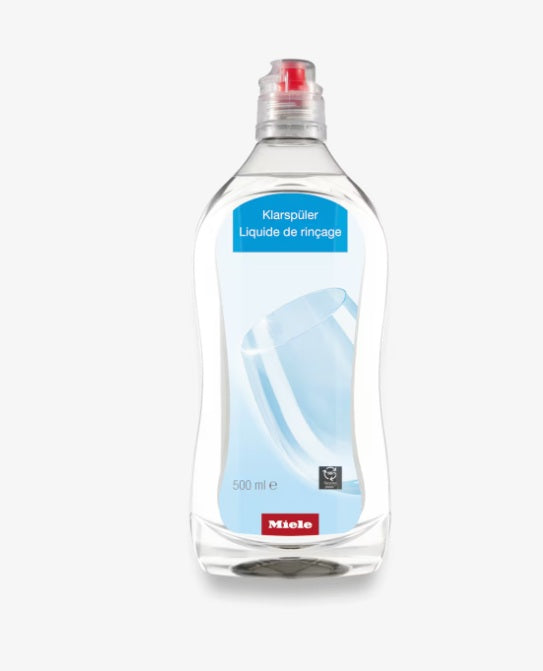 Miele GS RA 503 L rinse aid for dishwashers – 500ml bottle for sparkling clean dishes