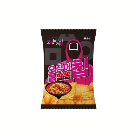 Onsil Squid Chips Fire Jjamppong 50g – Squid Game Edition Korean Snack