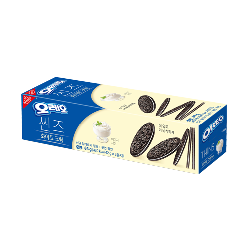 DONGSUH Oreo Thins white cream 84g