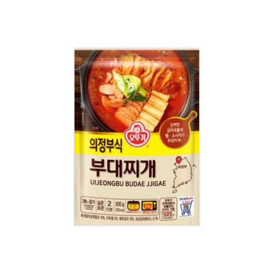 Ottogi Uijeongbu Style Budae Jjigae 500 g Instant Korean Stew Pack