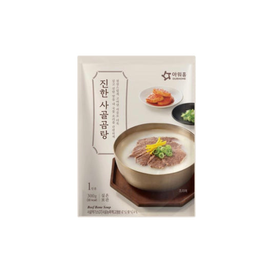Ourhome Jinhan Korean Beef Bone Broth 300g Pouch – Traditional Korean Soup