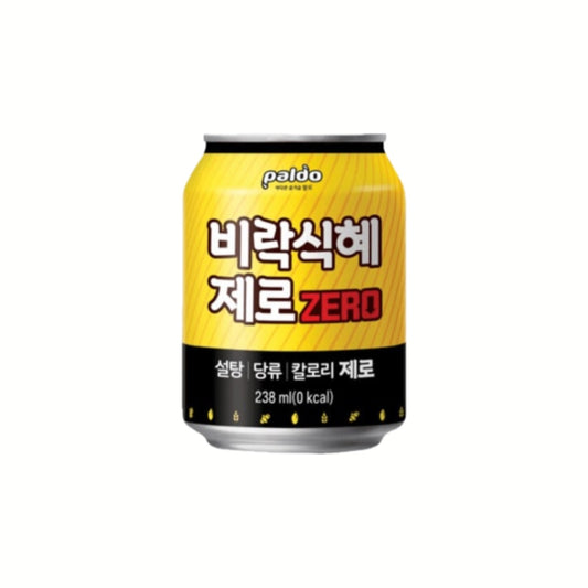 Paldo Birak Sikhye Zero 238 ml – sugar‑free Korean rice beverage with malt sweetness, EAN 8809695254765