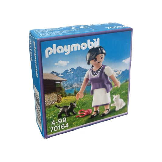 Playmobil Milka Bäuerin mit Kätzchen – limitierte Sonderedition 70164