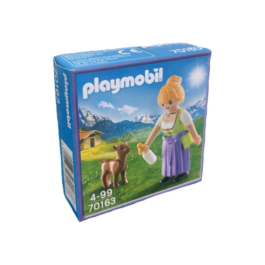 Playmobil Milka Bäuerin mit Zicklein – limitierte Sonderedition 70163
