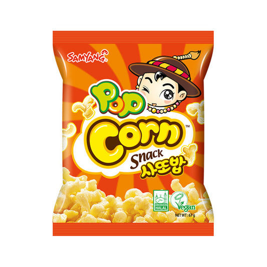 Samyang Saddobab Korean puffed rice snack 67g traditional style