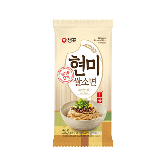 Sempio Brown Rice Noodles 400g gluten-free Korean noodles healthy rice pasta