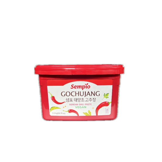Sempio Gochujang Hot Pepper Paste 2.8kg Korean Chili Sauce in Bulk Container