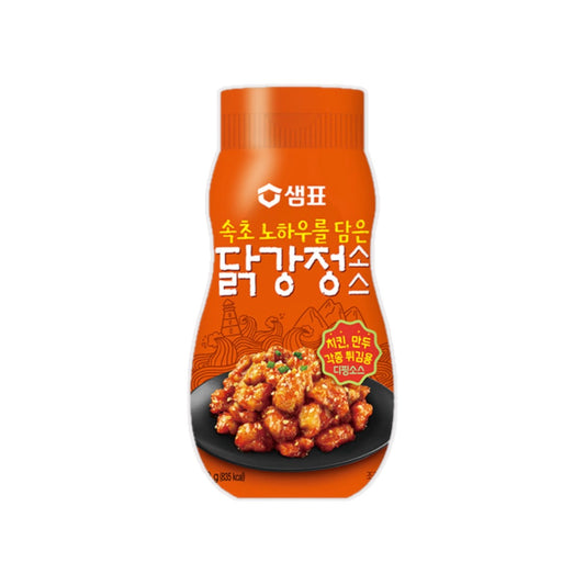 Sempio Sokcho Dakgangjeong Sauce 360g – Authentic Korean Sweet and Spicy Chicken Sauce for Crispy Fried Chicken and Asian Dishes