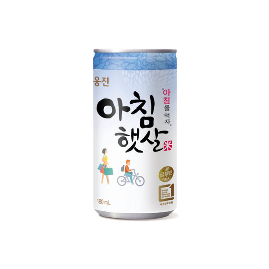 Woongjin Morning Rice Drink 180ml bottle creamy rice beverage